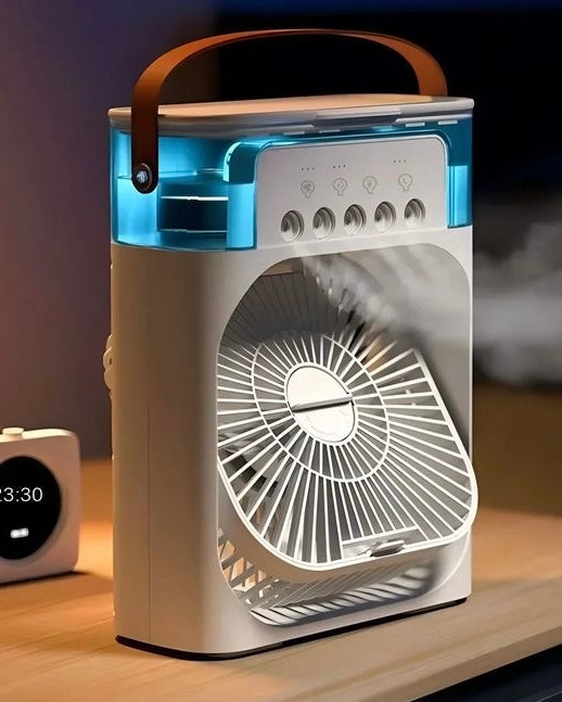 Multifunctional 3 In 1 Cooler : Fan + Cooler + Humidifier