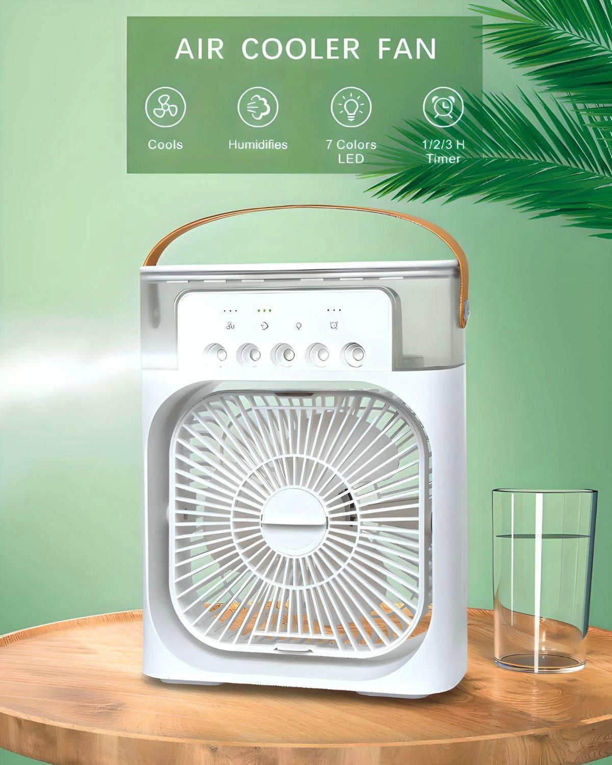 Multifunctional 3 In 1 Cooler : Fan + Cooler + Humidifier