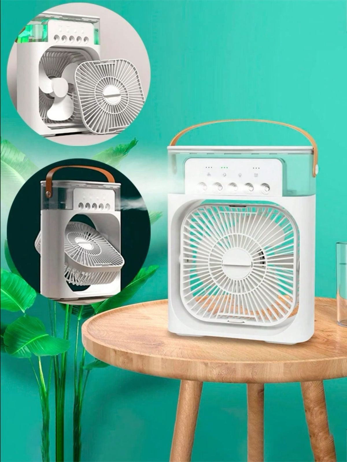 Multifunctional 3 In 1 Cooler : Fan + Cooler + Humidifier